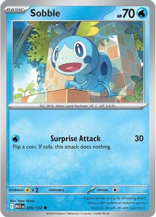 Sobble - 39/null [ME01: Mega Evolution]