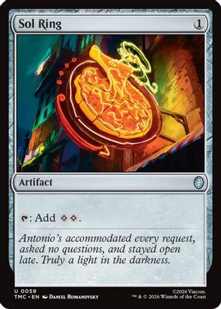 Sol Ring [Commander: Teenage Mutant Ninja Turtles]