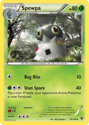 Spewpa - 16/106 [XY Base Set]