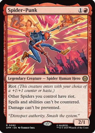 Spider-Punk [Prerelease Cards] Foil