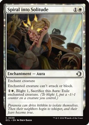 Spiral into Solitude [Lorwyn Eclipsed] Foil