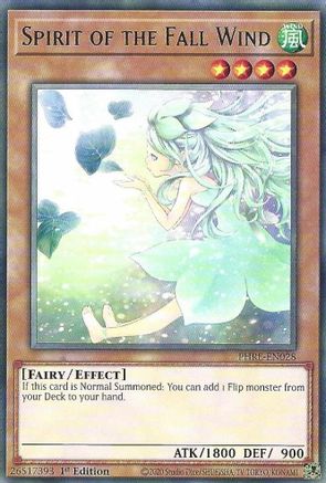Spirit of the Fall Wind [PHRE-EN028] Rare 1st Edition