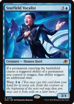 Starfield Vocalist [Promo Pack: Edge of Eternities] Foil