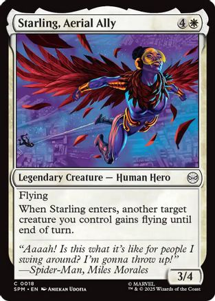Starling, Aerial Ally [Marvel's Spider-Man] Foil