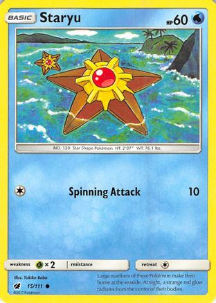 Staryu - 15/111 [SM - Crimson Invasion]