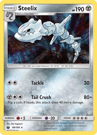 Steelix - 89/168 [SM - Celestial Storm] Holofoil