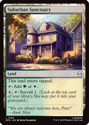 Suburban Sanctuary [Marvel's Spider-Man] Foil