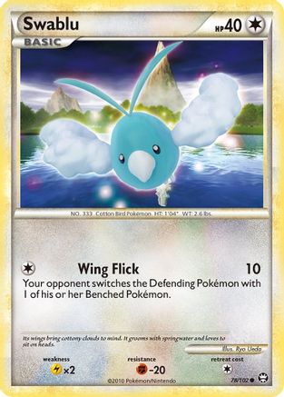 Swablu - 78/106 [Triumphant] Reverse Holofoil