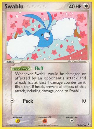 Swablu - 79/107 [Deoxys] Reverse Holofoil