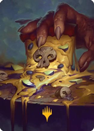 Swamp Art Card (Gold-Stamped) [Art Series: Teenage Mutant Ninja Turtles]