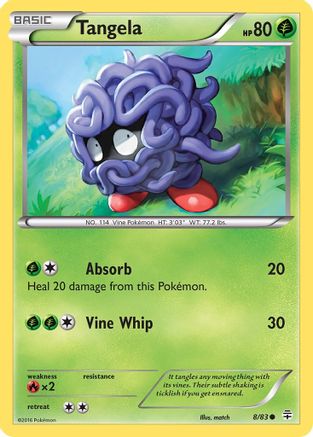 Tangela - 8/83 [Generations] Reverse Holofoil