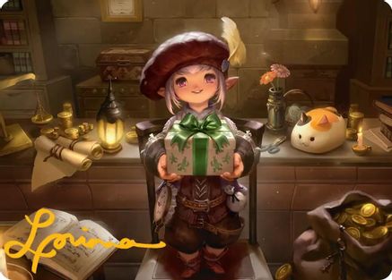 Tataru Taru Art Card (Gold-Stamped Signature) [Art Series: FINAL FANTASY]