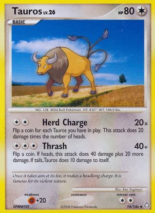 Tauros - 74/106 [Legends Awakened]