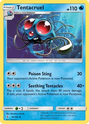 Tentacruel - 24/145 [SM - Guardians Rising]