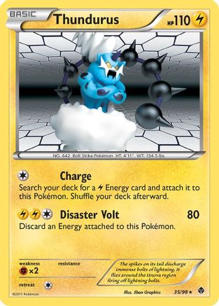 Thundurus - 35/98 [Emerging Powers] Holofoil