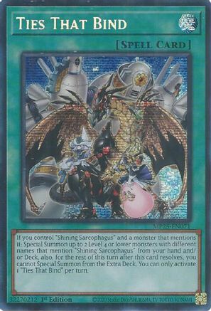 Ties That Bind [MP25-EN071] Prismatic Secret Rare 1st Edition