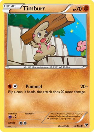 Timburr - 65/106 [XY Base Set]