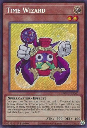Time Wizard [MZMU-EN060] Secret Rare 1st Edition