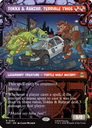 Tokka & Rahzar, Terrible Twos (Showcase) [Teenage Mutant Ninja Turtles] Foil