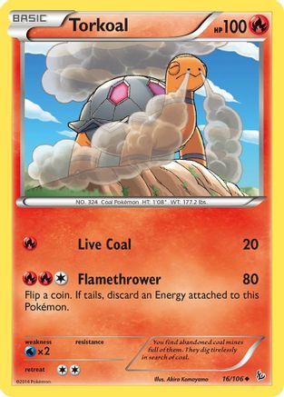 Torkoal - 16/106 [XY - Flashfire]