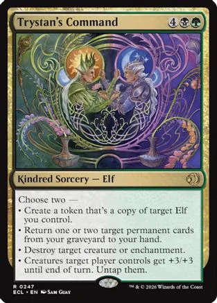 Trystan's Command [Lorwyn Eclipsed] Foil