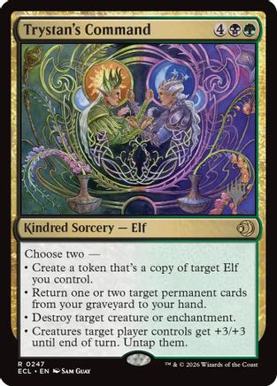 Trystan's Command [Promo Pack: Lorwyn Eclipsed]