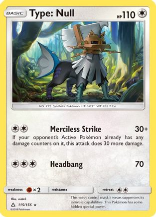 Type: Null - 115/156 [SM - Ultra Prism]