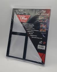 Ultra Pro - 4 Card Black Border One Touch
