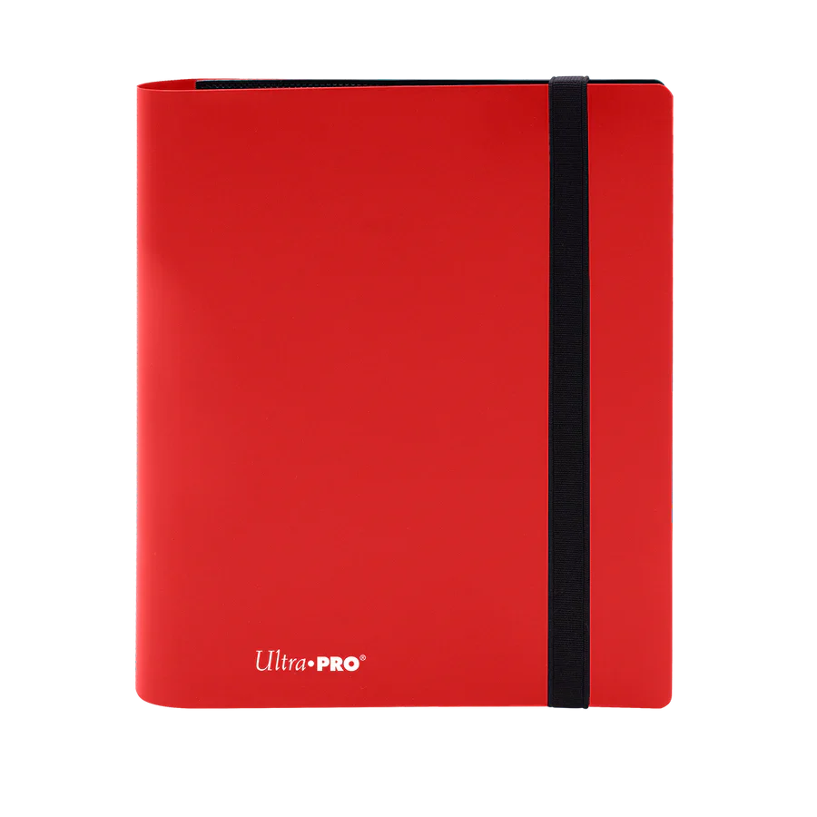 Ultra Pro Eclipse 4-Pocket Binder - Apple Red