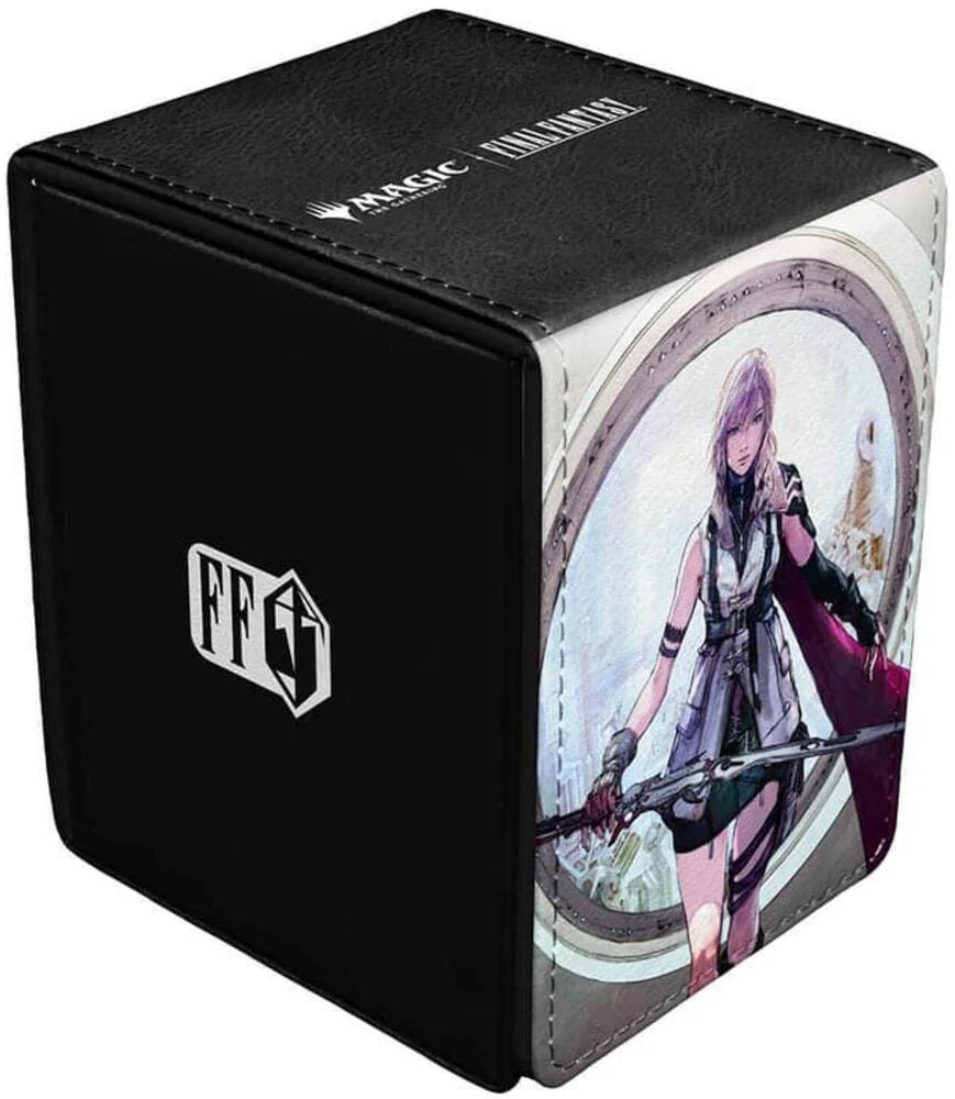 Ultra Pro - Magic: The Gathering - FINAL FANTASY - Lightning Army Of One - Alcove Flip Deck Box