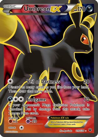 Umbreon EX (Full Art) - 119/124 [XY - Fates Collide] Holofoil