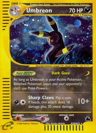 Umbreon (H30) - H30/144 [Skyridge] Holofoil