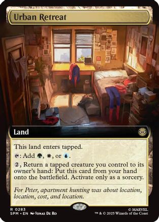 Urban Retreat (Extended Art) [Marvel's Spider-Man] Foil