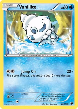 Vanillite - 27/106 [Plasma Freeze]