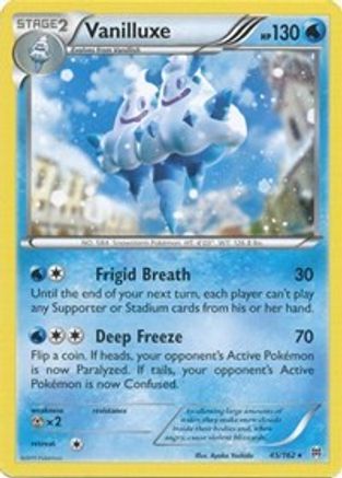 Vanilluxe - 45/106 [XY - BREAKthrough] Reverse Holofoil