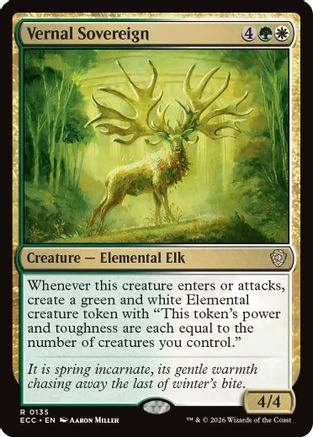 Vernal Sovereign [Commander: Lorwyn Eclipsed]