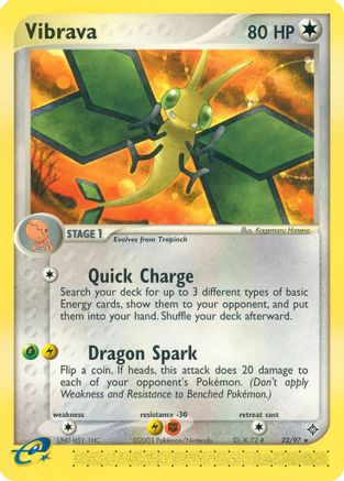 Vibrava - 22/97 [Dragon] Reverse Holofoil