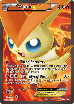 Victini EX (131 Full Art) - 131/108 [Plasma Storm] Holofoil