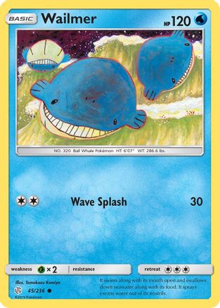 Wailmer - 45/236 [SM - Cosmic Eclipse]