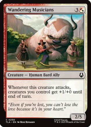 Wandering Musicians [Avatar: The Last Airbender] Foil