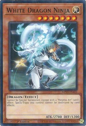 White Dragon Ninja [MP25-EN444] Common / Short Print 1st Edition