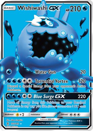 Wishiwashi GX (Full Art) - 133/145 [SM - Guardians Rising] Holofoil