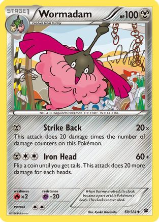 Wormadam (59) - 59/124 [XY - Fates Collide]