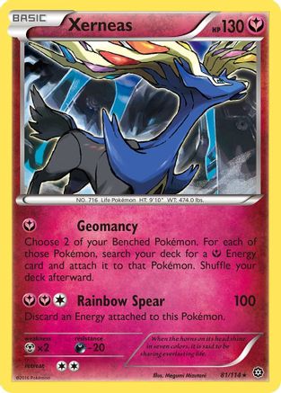 Xerneas - 81/114 [XY - Steam Siege] Reverse Holofoil