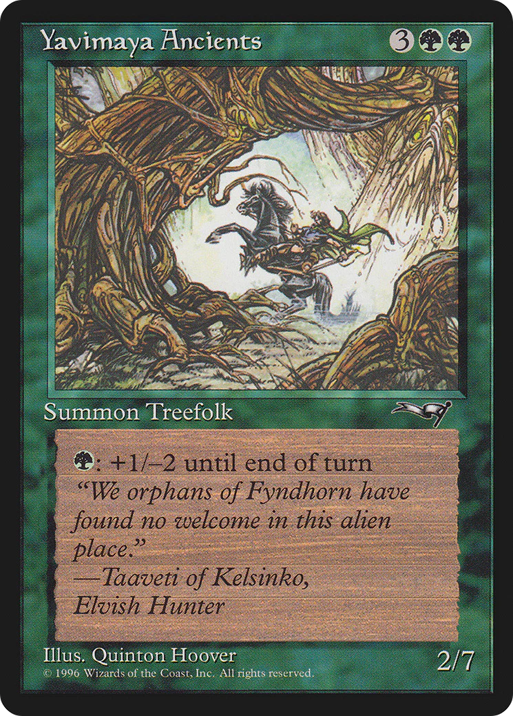 Yavimaya Ancients [Alliances]